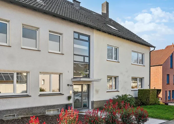 Citychalet-Uni- Boxspringbett Kueche-Ruhig-Parkplatz