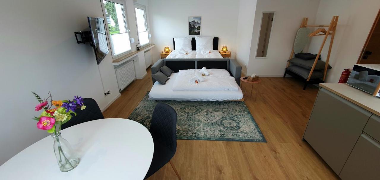 Apartamento Citychalet-uni- Boxspringbett Kueche-ruhig-parkplatz